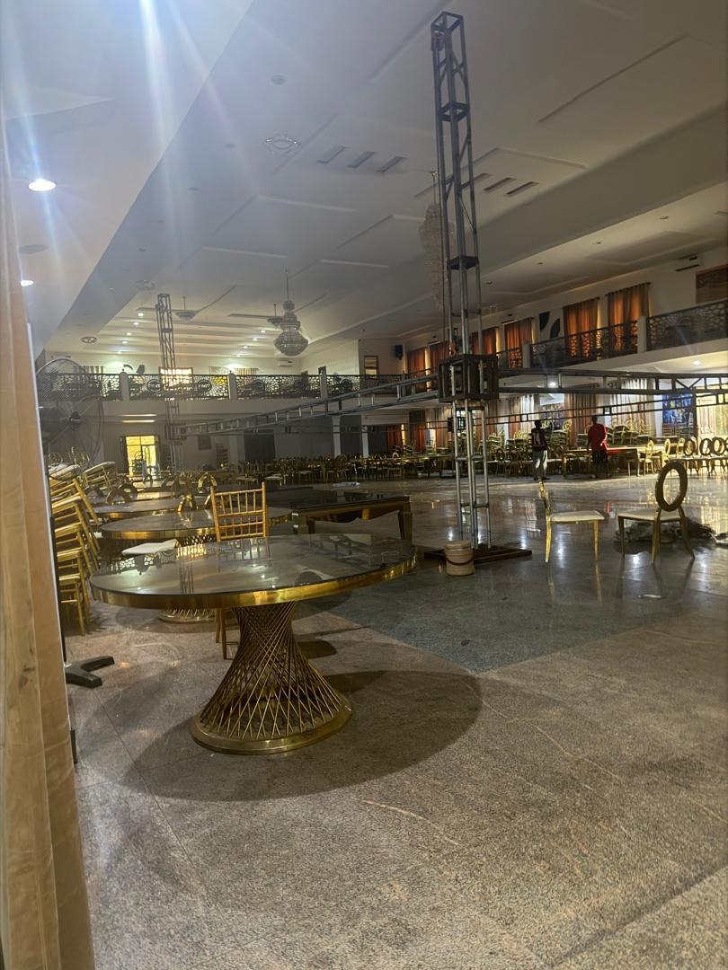 Event hall before AmbiReign styling